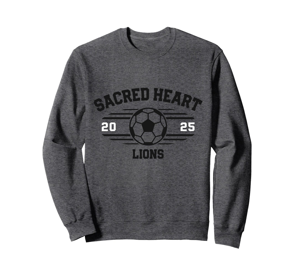 Sacred Heart Lions Soccer Ball 2025 Sweatshirt - Custom Art Print Unisex