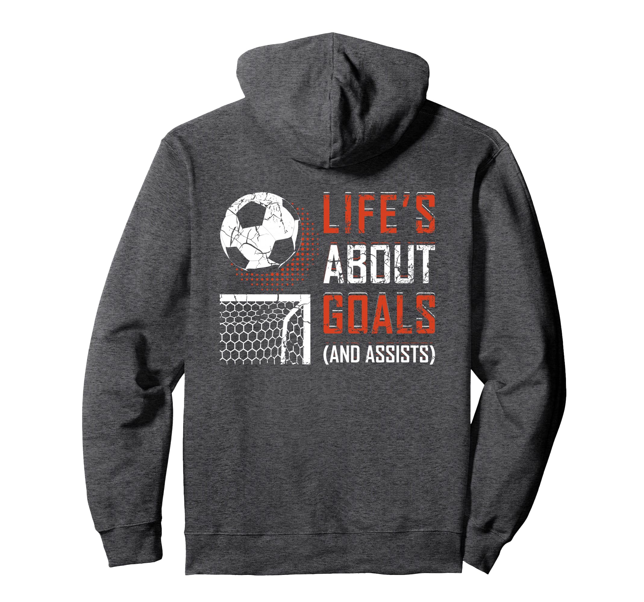 Funny Soccer Lover Teen Soccer Hoodie - Fun Novelty Design Men Women