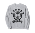 Soccer Grammy Leopard Cheetah Trendy Sweatshirt - Unique Graphic Men Women