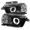 SPYDER Chevy Camaro 10-13 Projector Headlights Dual Halo CCFL Halo Blk High/ PRO-YD-CCAM2010-CCFL-BK 5042354