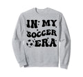 Groovy My Soccer Era Soccer Lovers Sweatshirt - Graphic Print for Adults