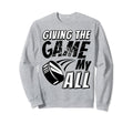 Goal Keeper Best Hockey Coach Proud Sweatshirt - Minimalist Print Unisex