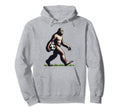 Funny Soccer Bigfoot Funny Sasquatch Hoodie - Graphic Print Men Women