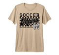 Soccer Mama Crazy Proud Always Loud Bow T-Shirt - Unique Graphic Unisex