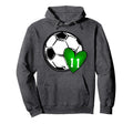 Womens Custom Soccer Mom Number 11 Hoodie - Aesthetic Graphic Men Women