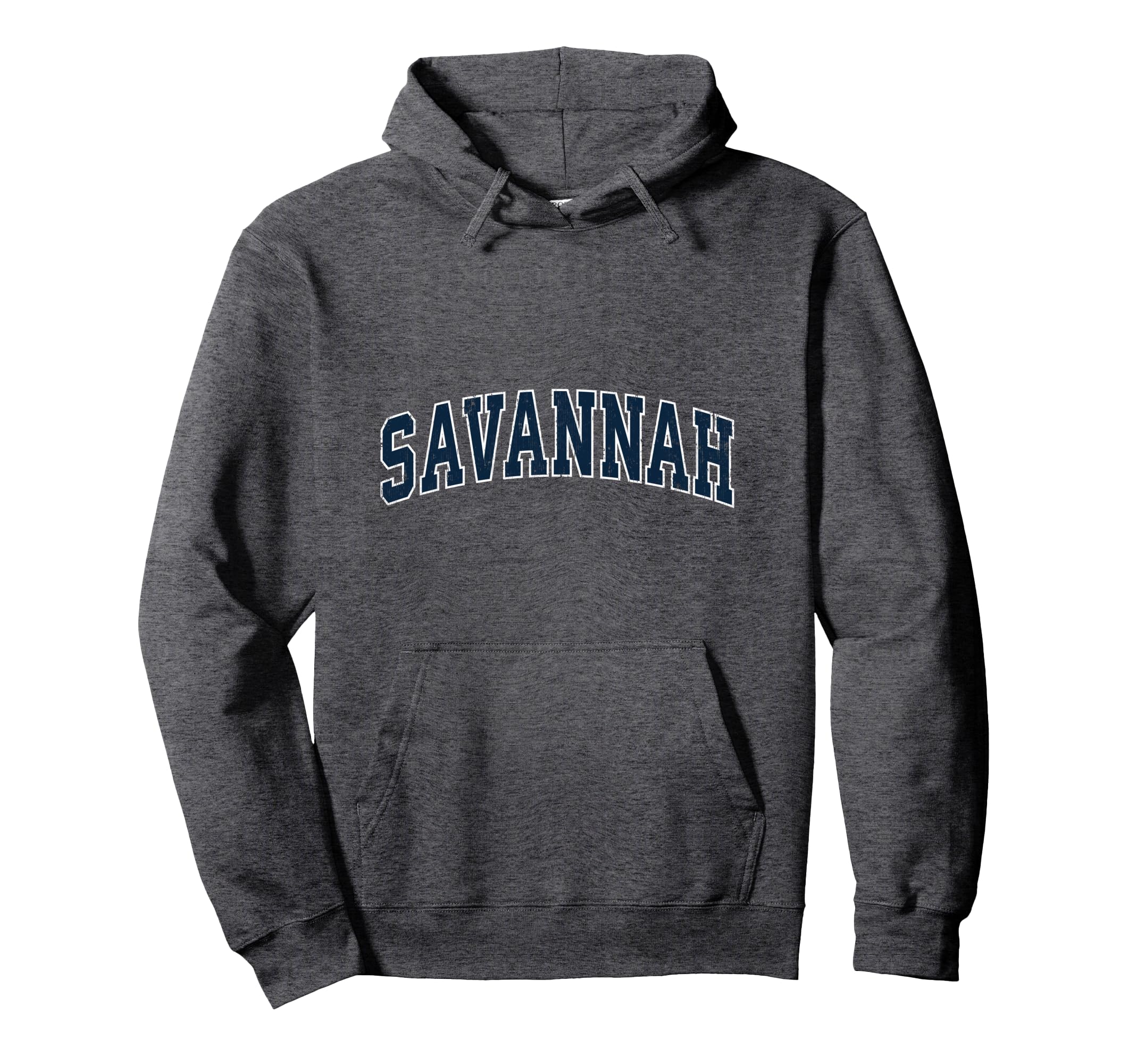 Savannah Georgia Ga Sports Navy Hoodie - Fun Novelty Design Men Women
