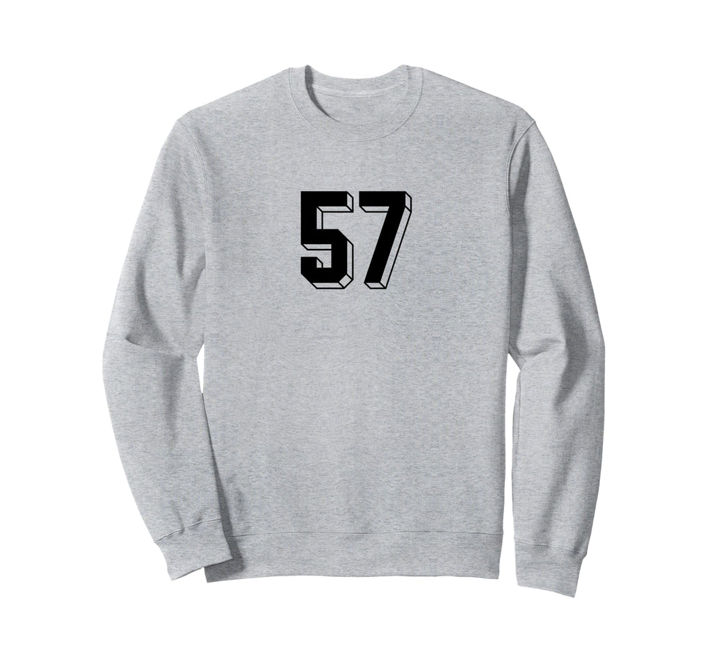 Number 57 80S 90S Soccer Team Jersey Sweatshirt - Trendy Graphic Men Women