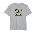 Dad Taxi To Soccer Practice Funny Soccer T-Shirt - Unique Graphic Unisex