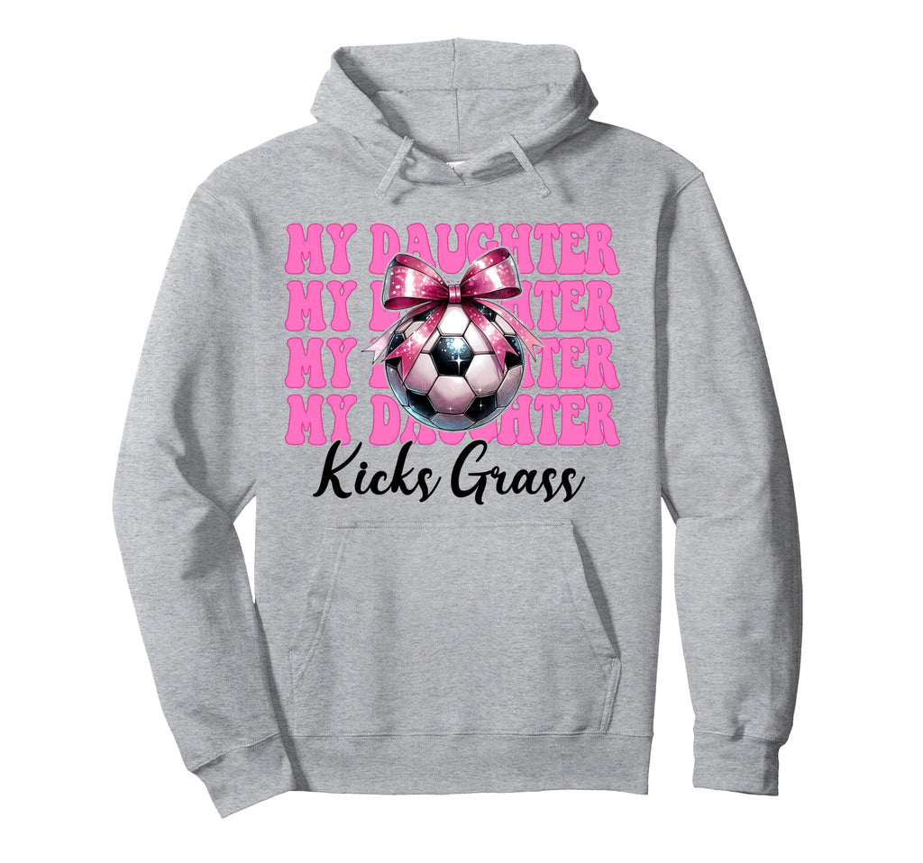 Soccer Mom Mothers Day Coquette Bow My Hoodie - Novelty Apparel Unisex