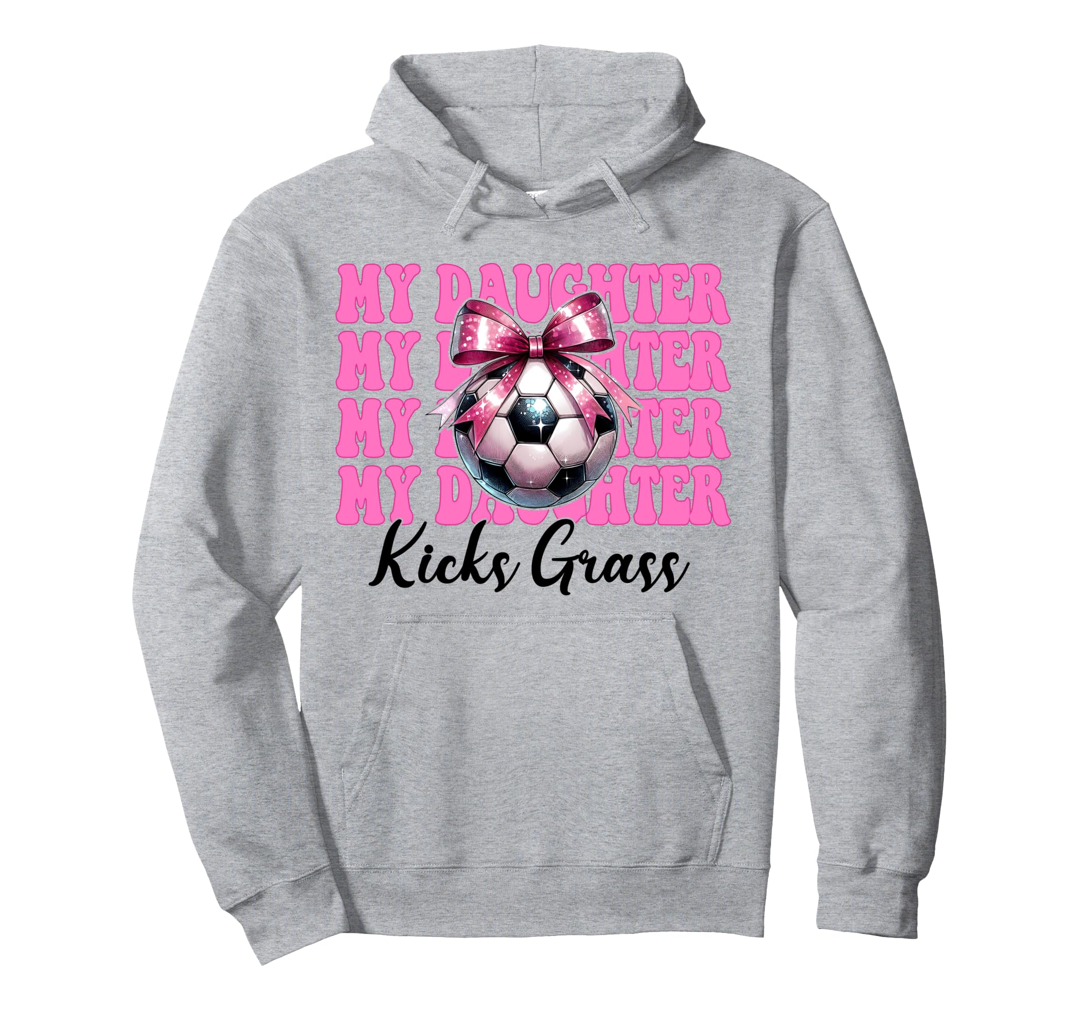 Soccer Mom Mothers Day Coquette Bow My Hoodie - Novelty Apparel Unisex