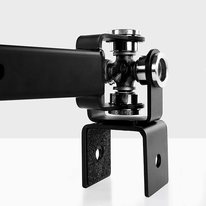 Upgraded Adjustable Jammer Arms, Lever Arms, Monolift Attachments Rated 600 LB Per Arm, Fits Racks at All Post Sizes and Hole Sizes, Pair
