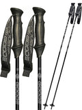 GOODE G-Max Summit Ski Poles – Lightweight & Durable Carbon Composite Downhill Ski Poles for Men & Women – Ergonomic Grip & Shock Absorbing Design – Pair