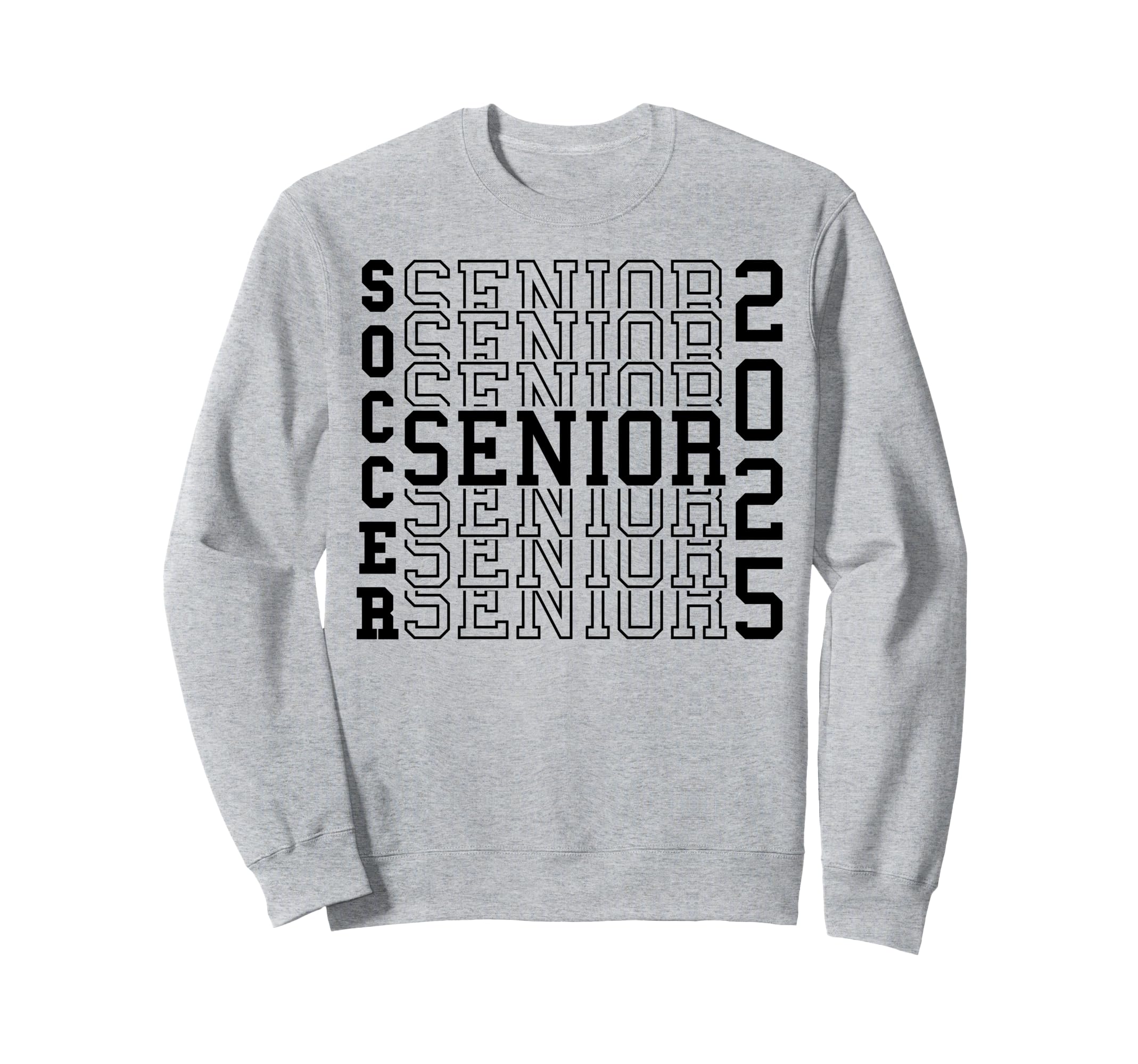 Soccer Senior Night Soccer Sweatshirt - Casual Everyday Wear Men Women
