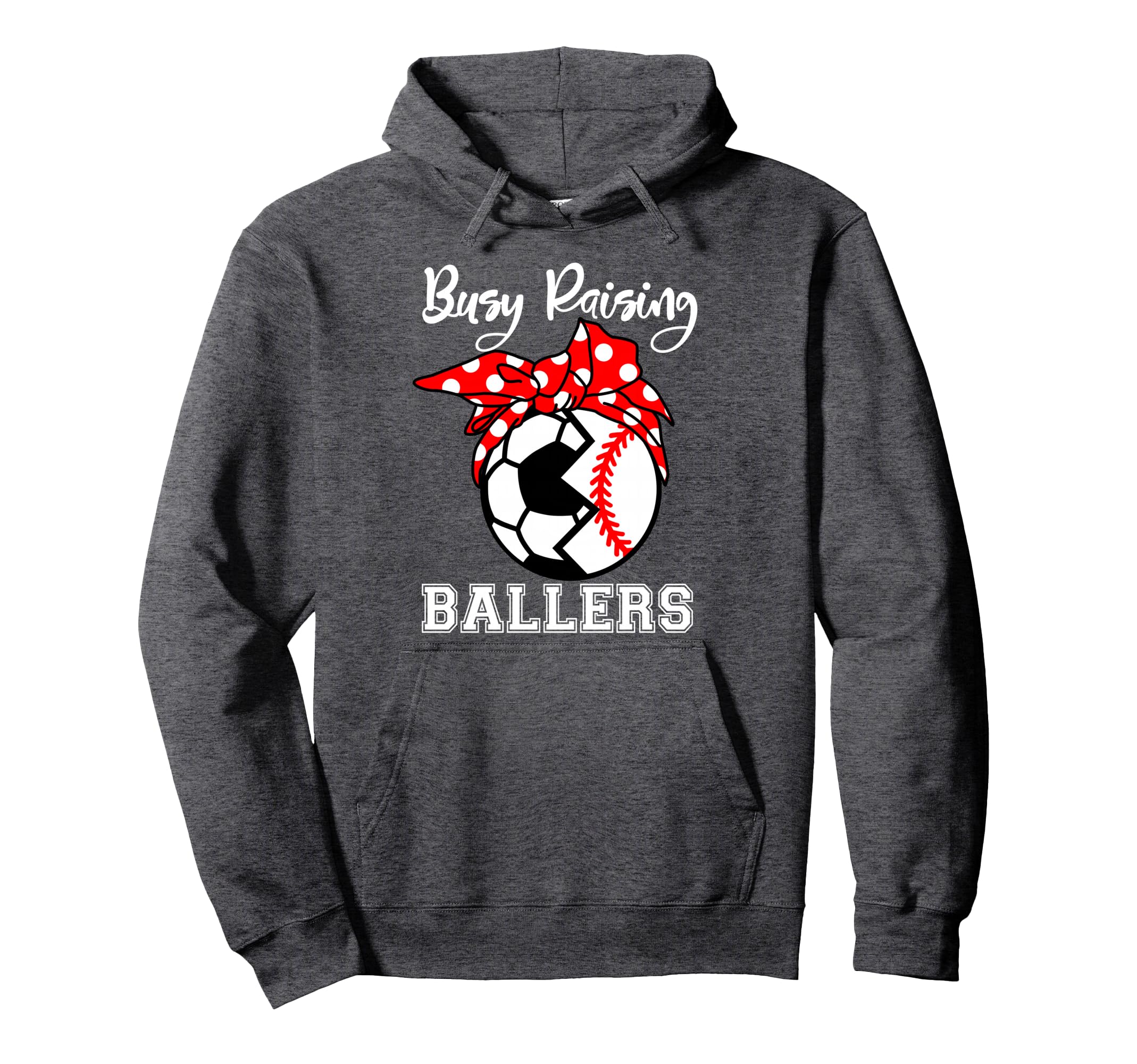 Busy Raising Ballers Funny Baseball Hoodie - Streetwear Style for Adults