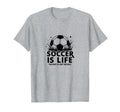 Soccer Coach Soccer Is Life Rest Is T-Shirt - Streetwear Style Men Women