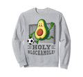 Holy Blockamole Soccer Player Sweatshirt - Casual Everyday Wear for Adults