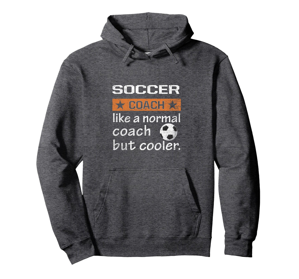 Funny Soccer Coach Like Normal Coach Hoodie - Aesthetic Graphic Men Women