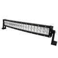 SPYDER Xtune LED Lights Bar w/ Covers 24 Inch 40pcs 3W LED / 120W Curved Chrome LLP-CUR-40LED-120W-C 9026720
