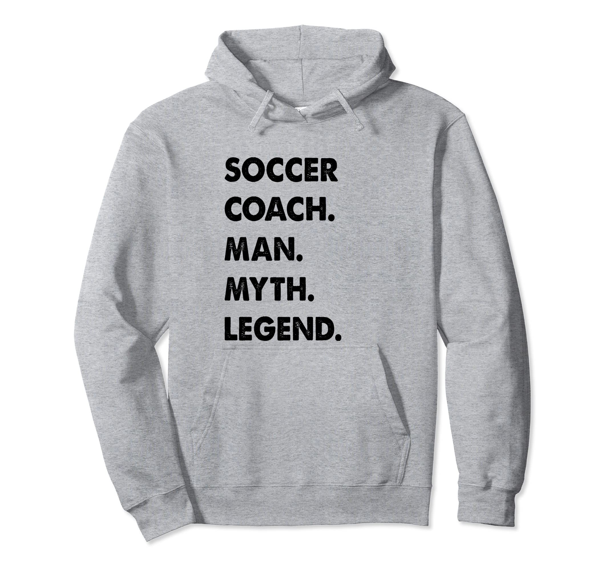 Funny Soccer Coach Profession Outfits Hoodie - Minimalist Print Men Women