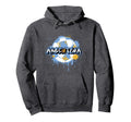 Argentina Soccer Street Art Splatter Hoodie - Fun Novelty Design Unisex