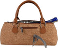 Wine Clutch Bag (Thermal Insulated) Trendy Women's Carry Tote | Holds Red & White 750mL Bottles | Trendy Fashion | Incl. Portable Waiter-Style Corkscrew