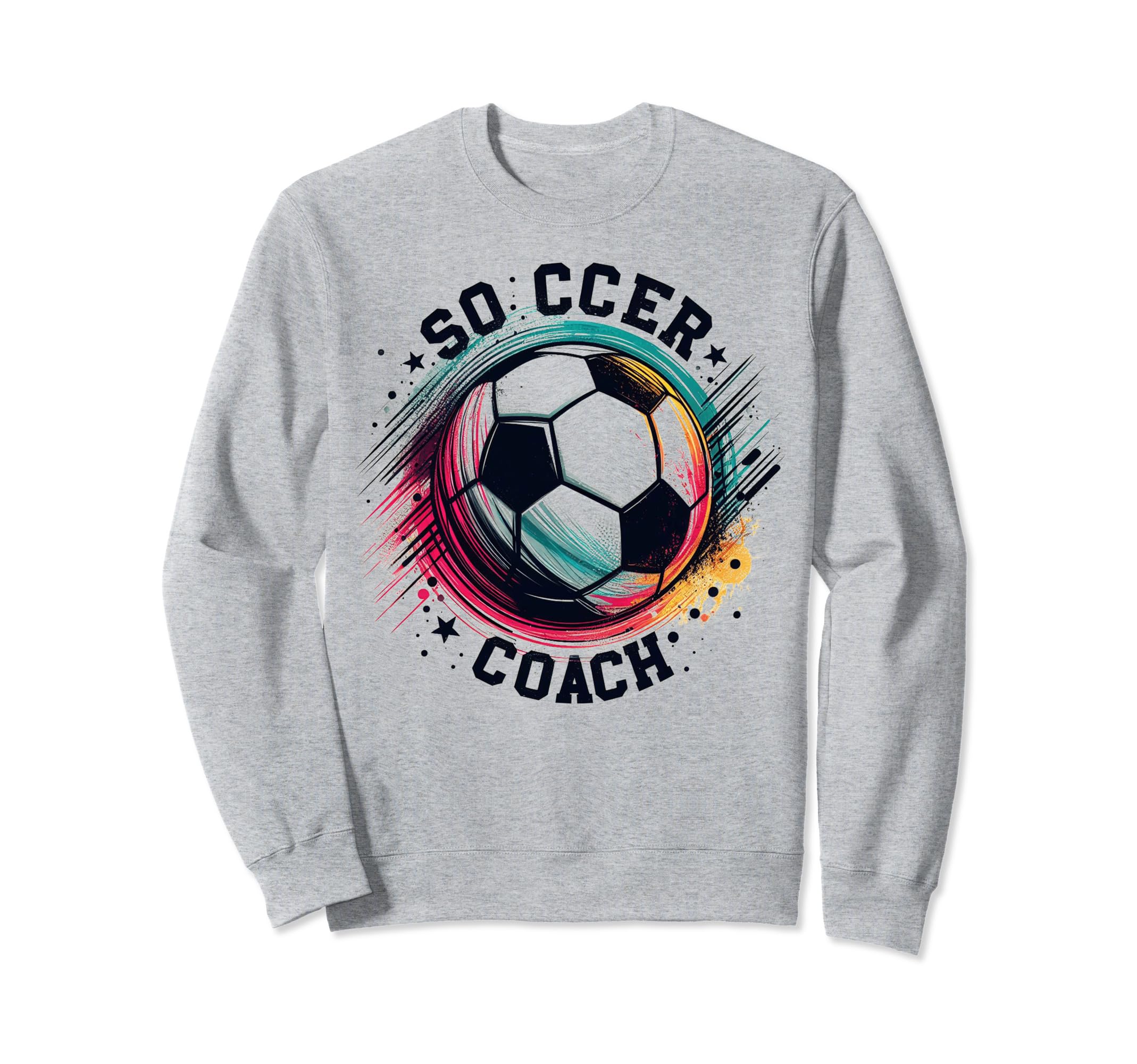 Soccer Coach Training Coaching Sweatshirt - Graphic Print Men Women