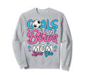 Gender Reveal Goals Or Bows Mom Sweatshirt - Unique Graphic Men Women