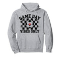Groovy Soccer Soccer Game Day Vibes Hoodie - Aesthetic Graphic Men Women