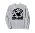 Soccer Grammie Funny Ball Grammie Sweatshirt - Minimalist Print for Adults