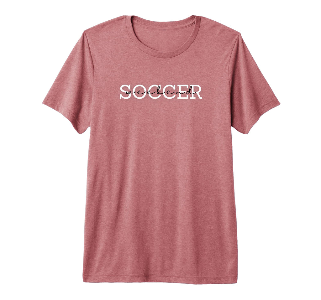 Soccer Weekend Game Tournament T-Shirt - Casual Everyday Wear Unisex