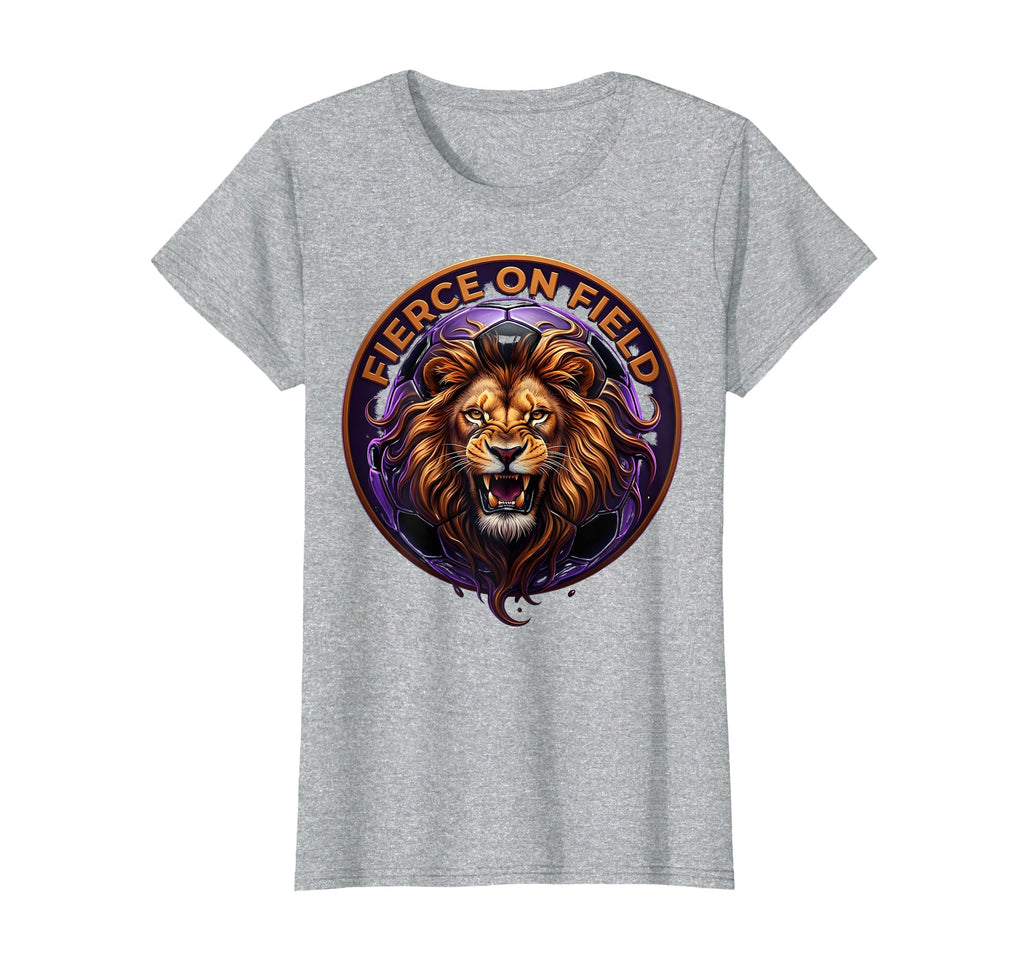 Fierce Field Womens Soccer T-Shirt - Fun Novelty Design Men Women