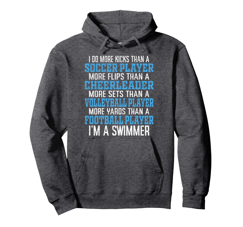 I Do More Kicks Than Soccer Player Im Hoodie - Custom Art Print Unisex