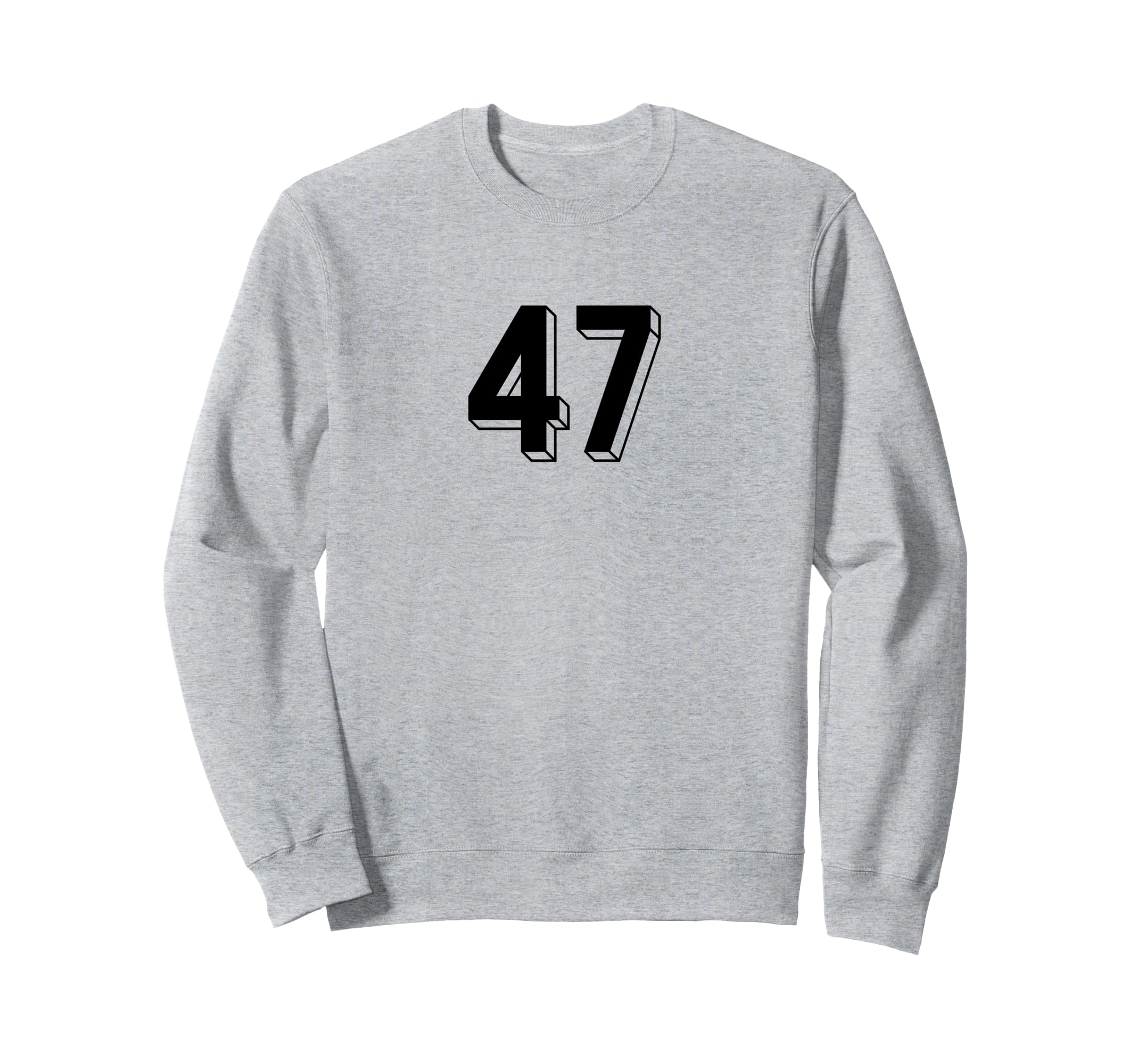 Number 47 80S 90S Soccer Team Sweatshirt - Unique Graphic for Adults