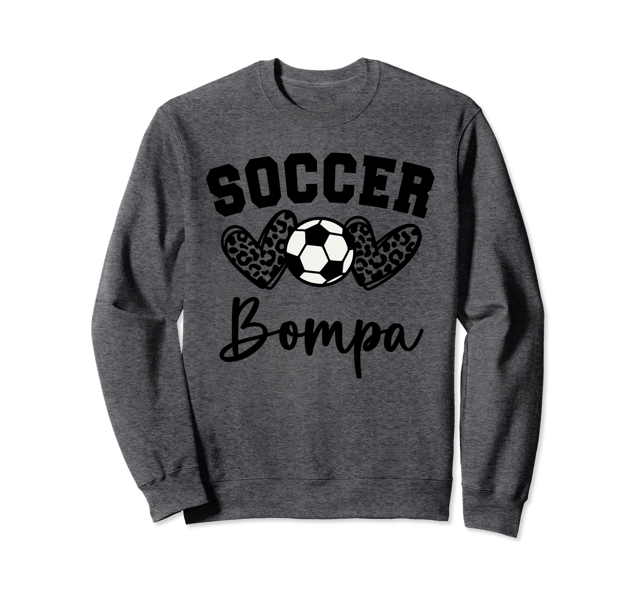 Soccer Bompa Matching Family Sweatshirt - Fun Novelty Design for Adults
