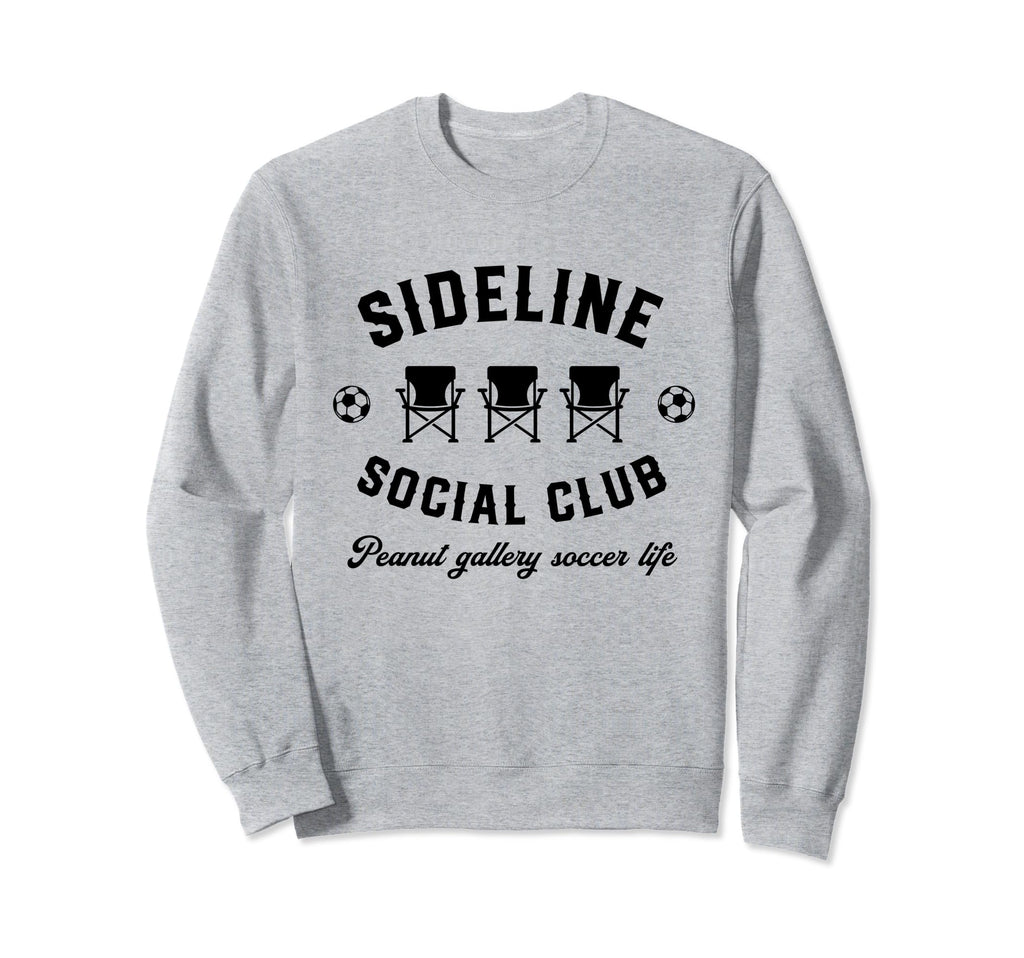 Sideline Social Club Peanut Gallery Sweatshirt - Trendy Graphic Unisex