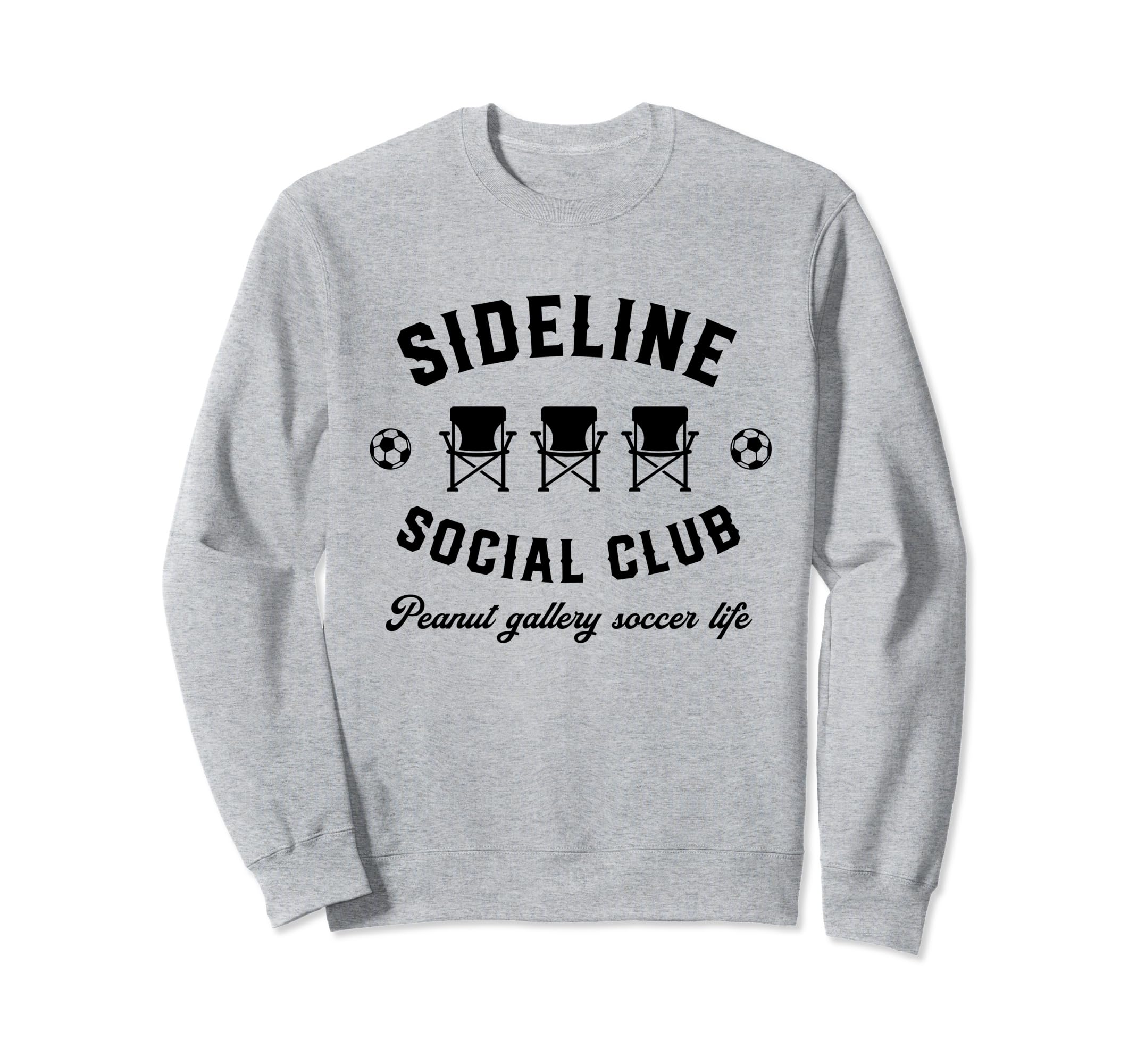 Sideline Social Club Peanut Gallery Sweatshirt - Trendy Graphic Unisex