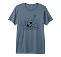 Soccer Goalie Tree Funny Tri Blend T-Shirt - Trendy Graphic Men Women