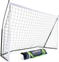 QUICKPLAY Kickster Soccer Goal Range – Ultra Portable | Quick and Easy Set Up | Includes Net and Carry Bag | Available in 7 Sizes | Backyard Soccer Net for Kids & Adults [Single Goal]