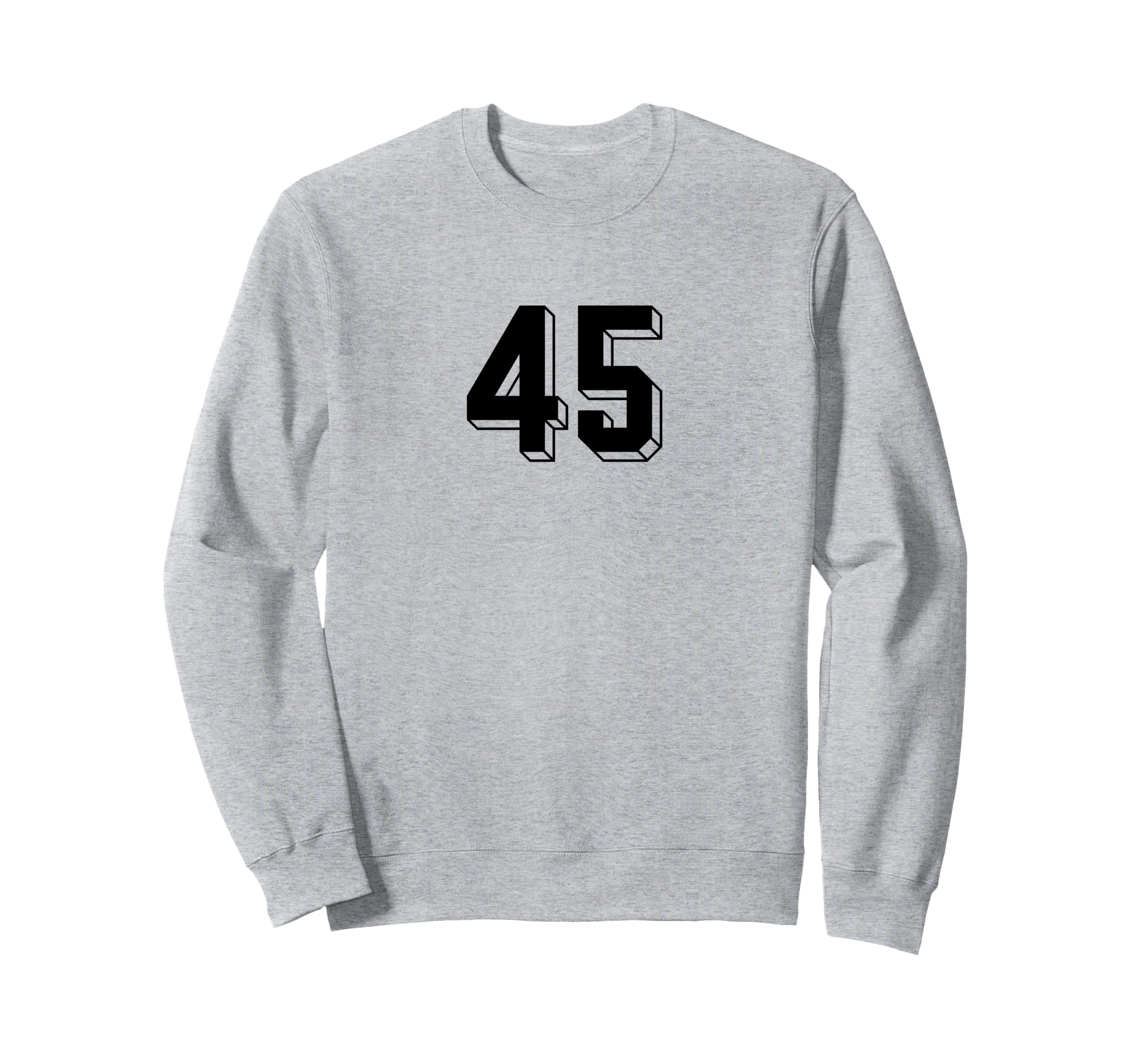Number 45 80S 90S Soccer Team Sweatshirt - Aesthetic Graphic Men Women