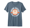 Drone Soccer Club Team Emblem Tri T-Shirt - Fun Novelty Design Men Women