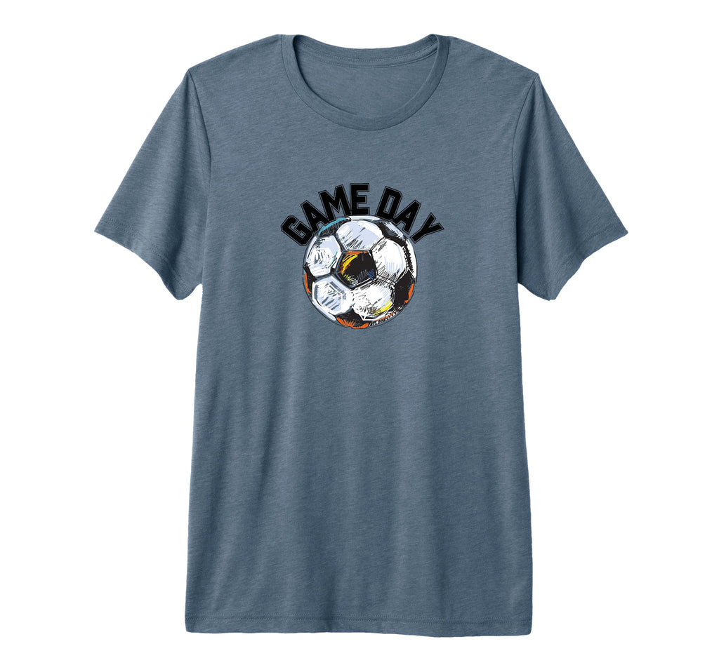 Game Day Soccer Futbol Match T-Shirt - Casual Everyday Wear Unisex