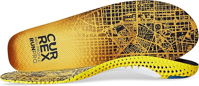 CURREX RunPro Insoles for Running Shoes – Arch Support Inserts to Help Reduce Fatigue, Prevent Injuries & Boost Performance – for Men & Women – Medium Arch, XL