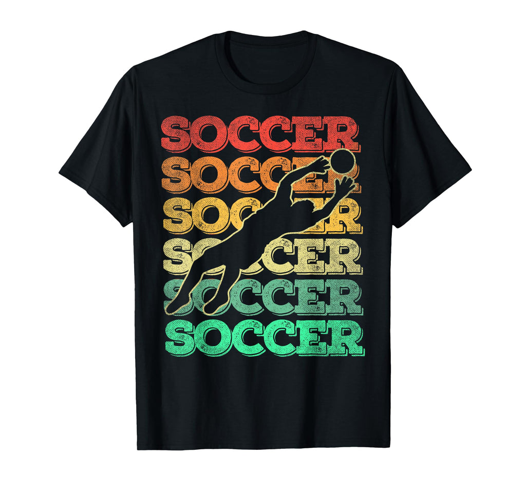 Soccer Goalie Player Fan Game Day T-Shirt - Unique Graphic for Adults