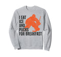 Ice Hockey Goalie Goalkeeper I Sweatshirt - Casual Everyday Wear Men Women