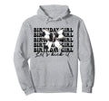Birthday Lets Kick It Soccer Mom Mama Hoodie - Novelty Apparel Men Women