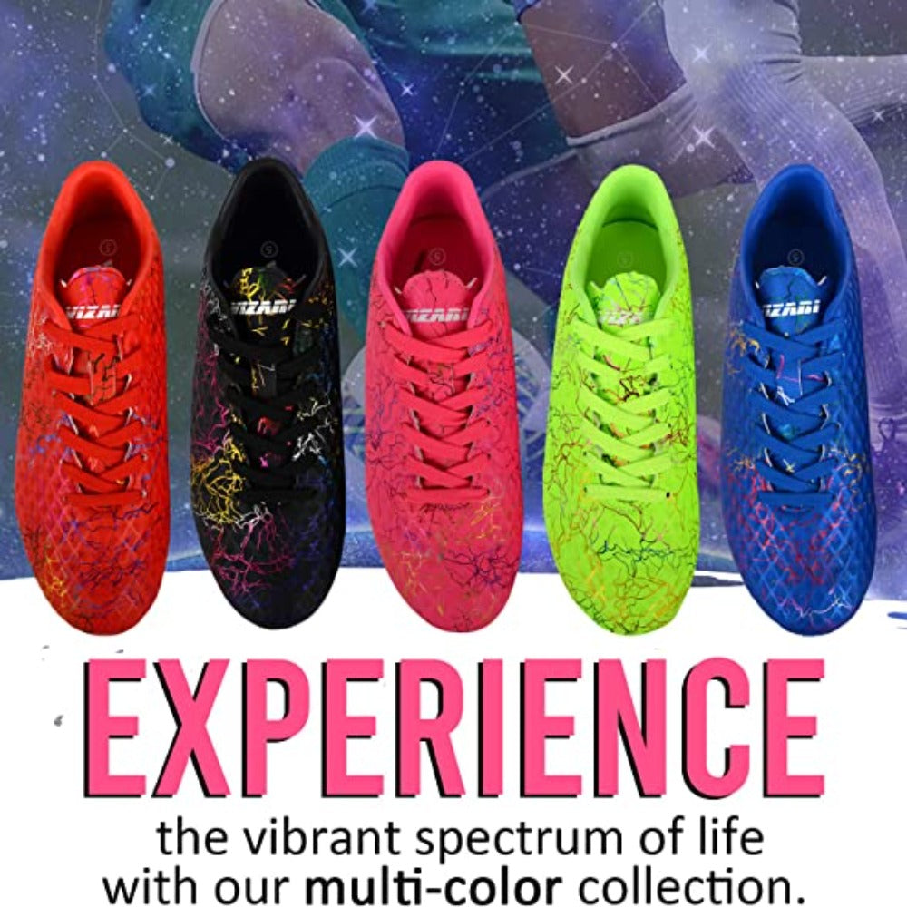 Vizari Zodiac JR Kids Firm Ground (FG) Soccer Cleats – Pink, Youth Sizes 8C–6Y