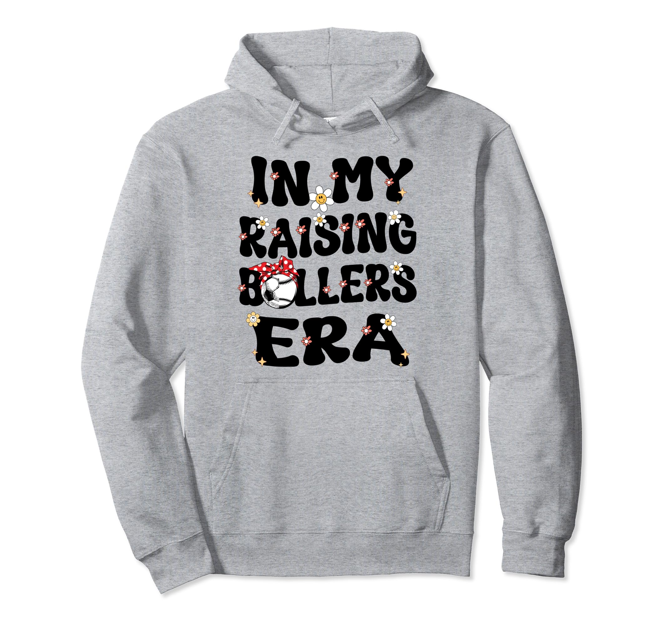 My Raising Ballers Era Baseball Soccer Hoodie - Novelty Apparel Men Women