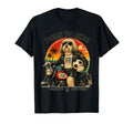 Lhasa Apso Motorbike Love Footbal T-Shirt - Trendy Graphic for Adults