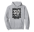Soccer Mom Soccer Mama Mothers Day Hoodie - Minimalist Print for Adults
