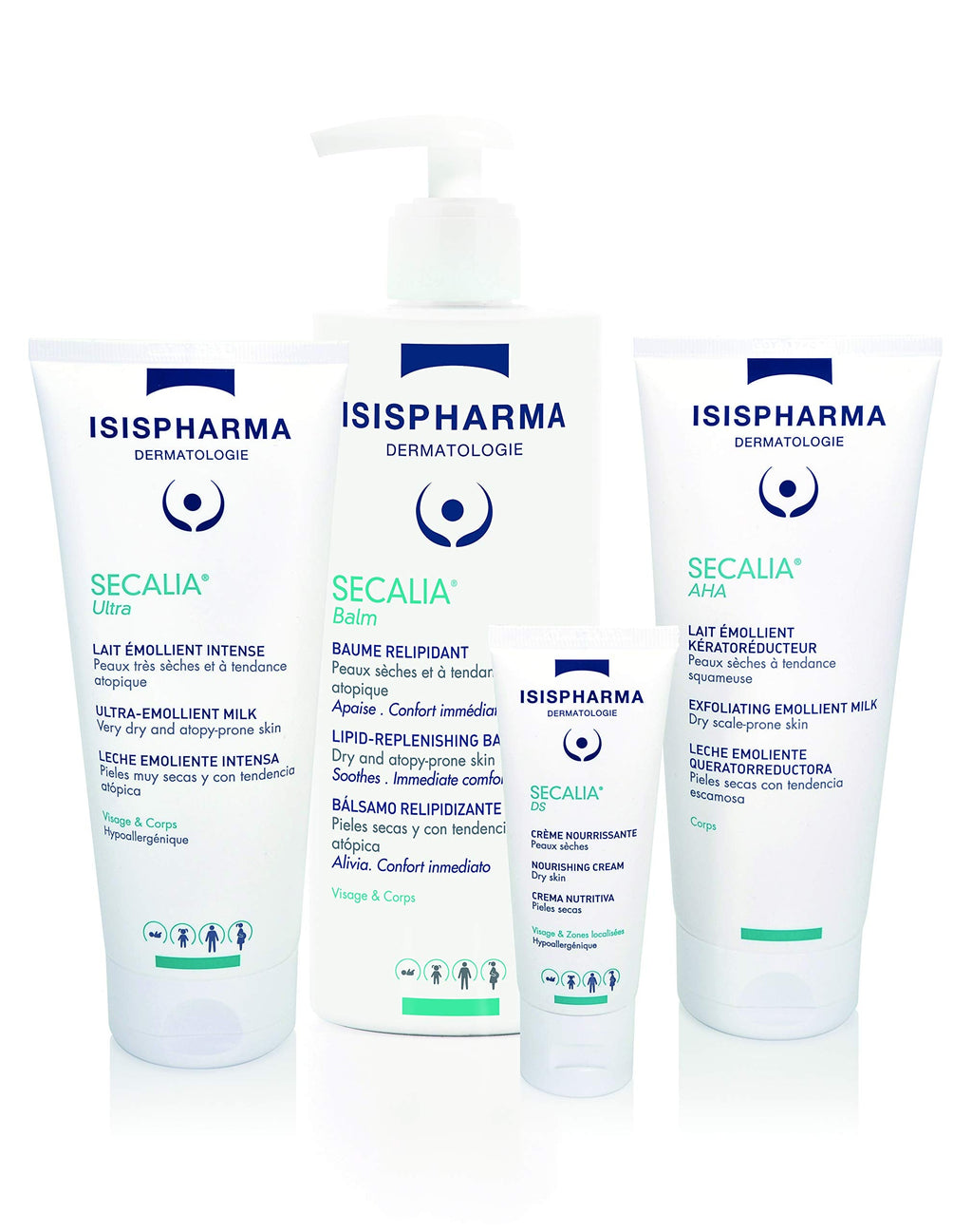 Isis Pharma Secalia DS Cream 40ml - Moisturizing Face Cream for Dry & Sensitive Skin